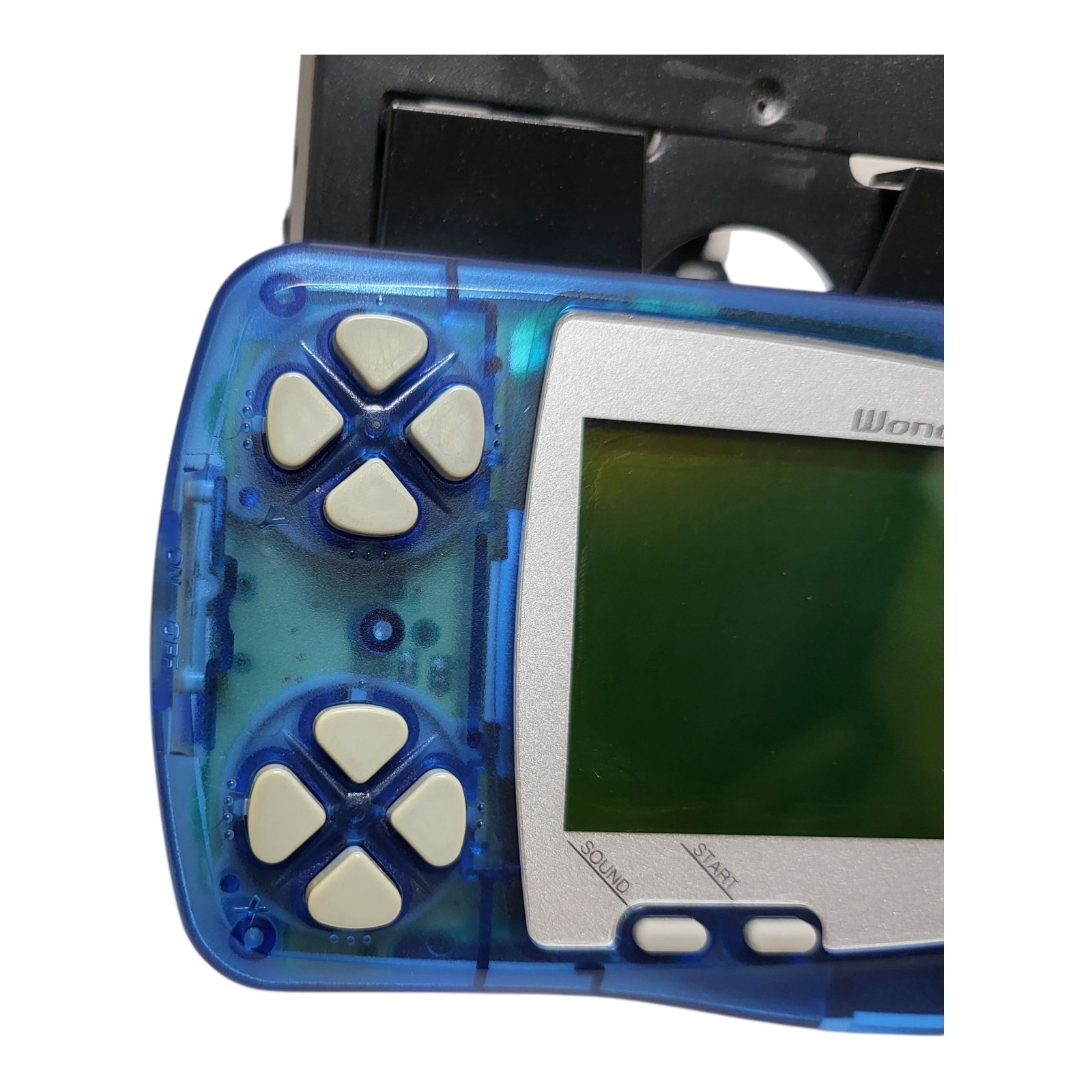 AS IS-WonderSwan Console (Crystal Blue)