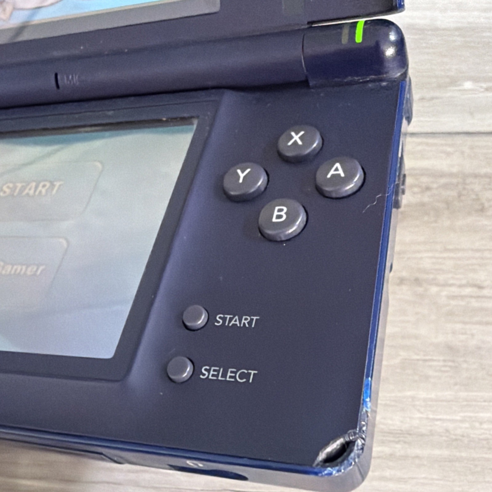 Nintendo DS Lite Handheld Console System -Onyx Black Oem Authentic +Game/Charger