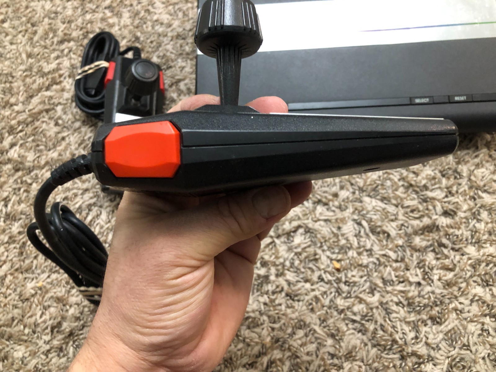 Atari 7800 Console with 2 Proline Controllers Cleaned and Tested Working