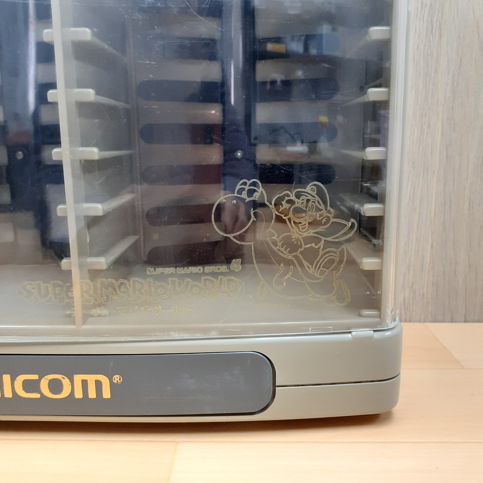 Japanese Super Famicom Cartridge Case 30 Storage Cace Rack Super World Nintendo