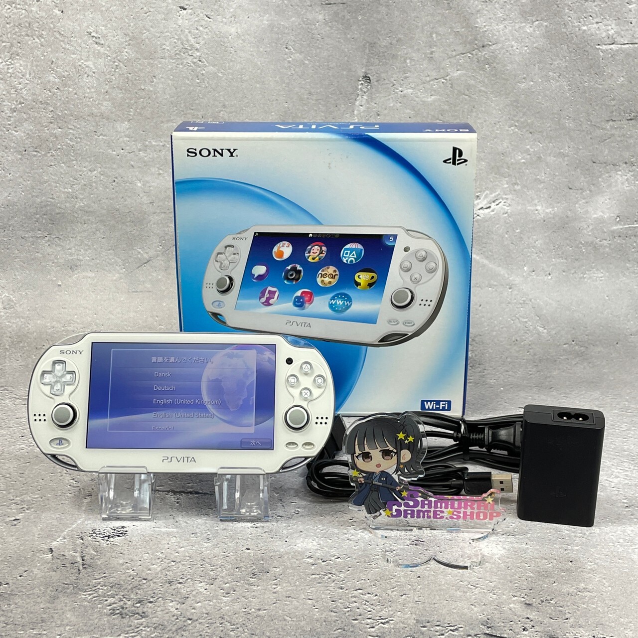 PS Vita PCH-1000 Sony Playstation Console Accessory Complete Box Set Excellent