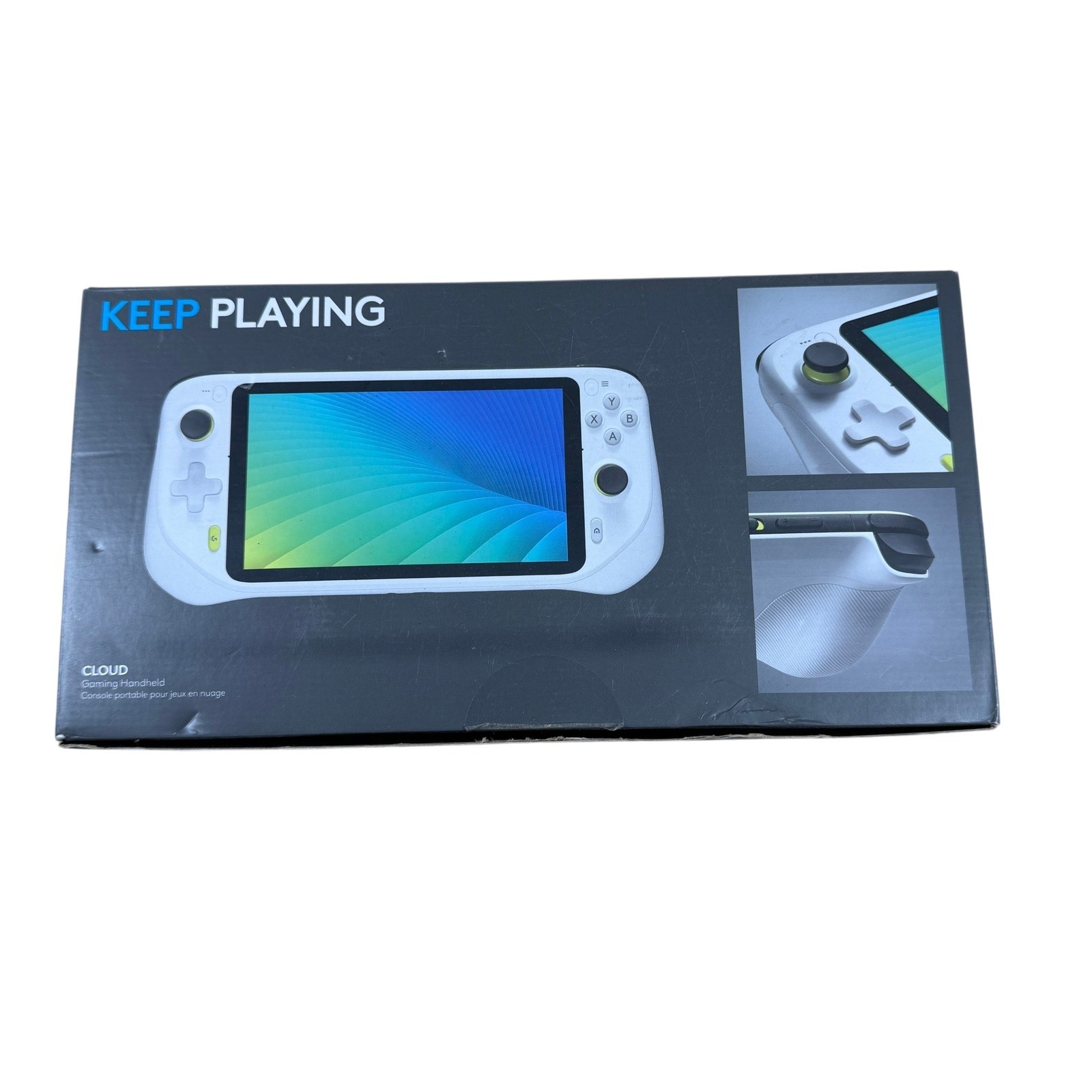 Logitech G Cloud Gaming Handheld Console GR0006 White 64GB Android WiFi 7″ 1080p