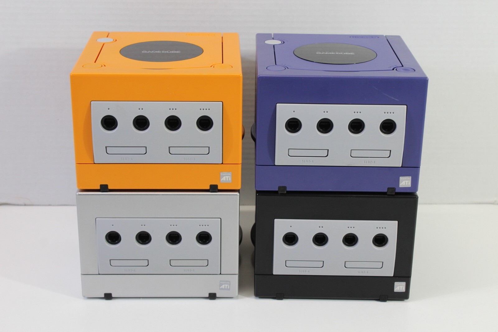 Nintendo GameCube OEM Console NTSC-U/C US Region Fully Serviced & Battery Holder
