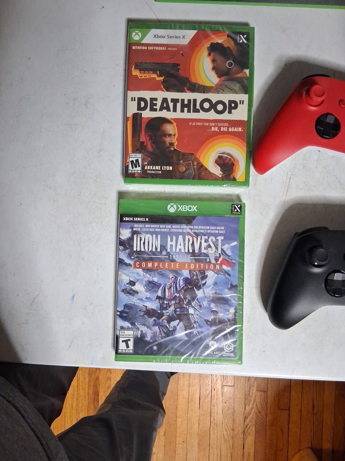 Xbox Series X 1TB Console Bundle 2 Controllers 2 Games 2tb Seagate Game Drive