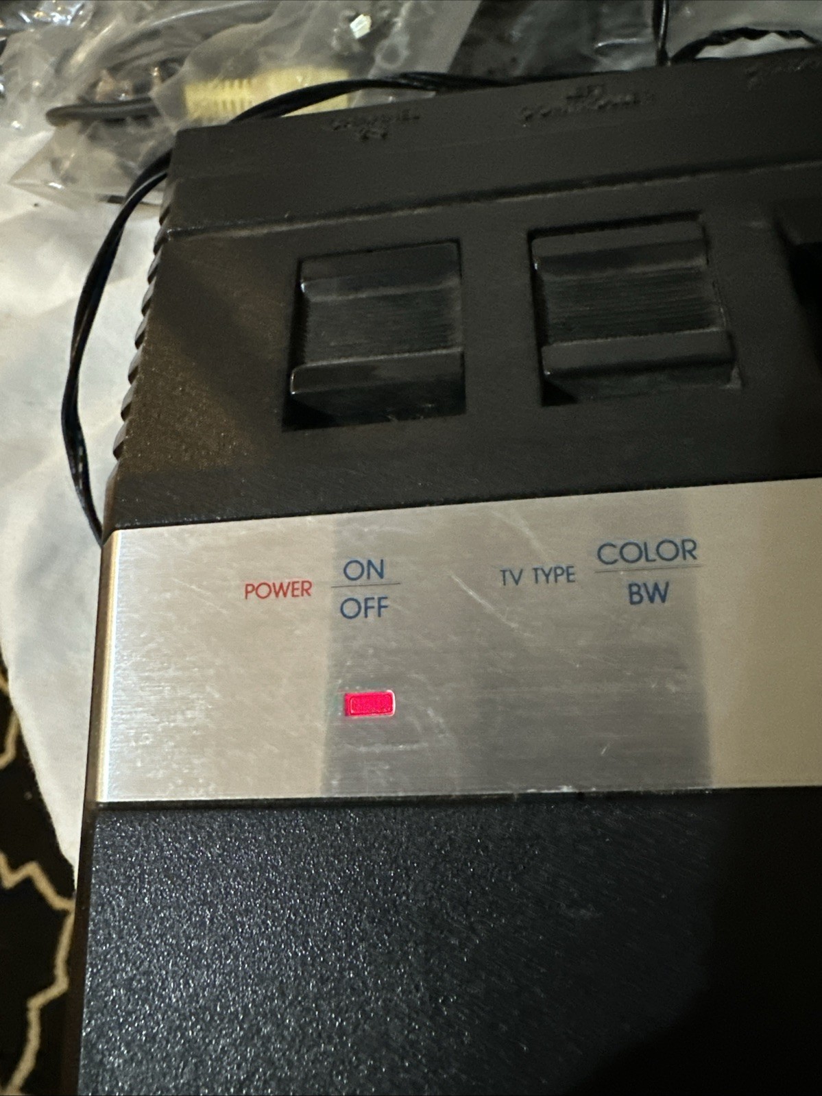 Atari 2600 Jr. Rainbow Console Bundle tested working Complete vintage classic