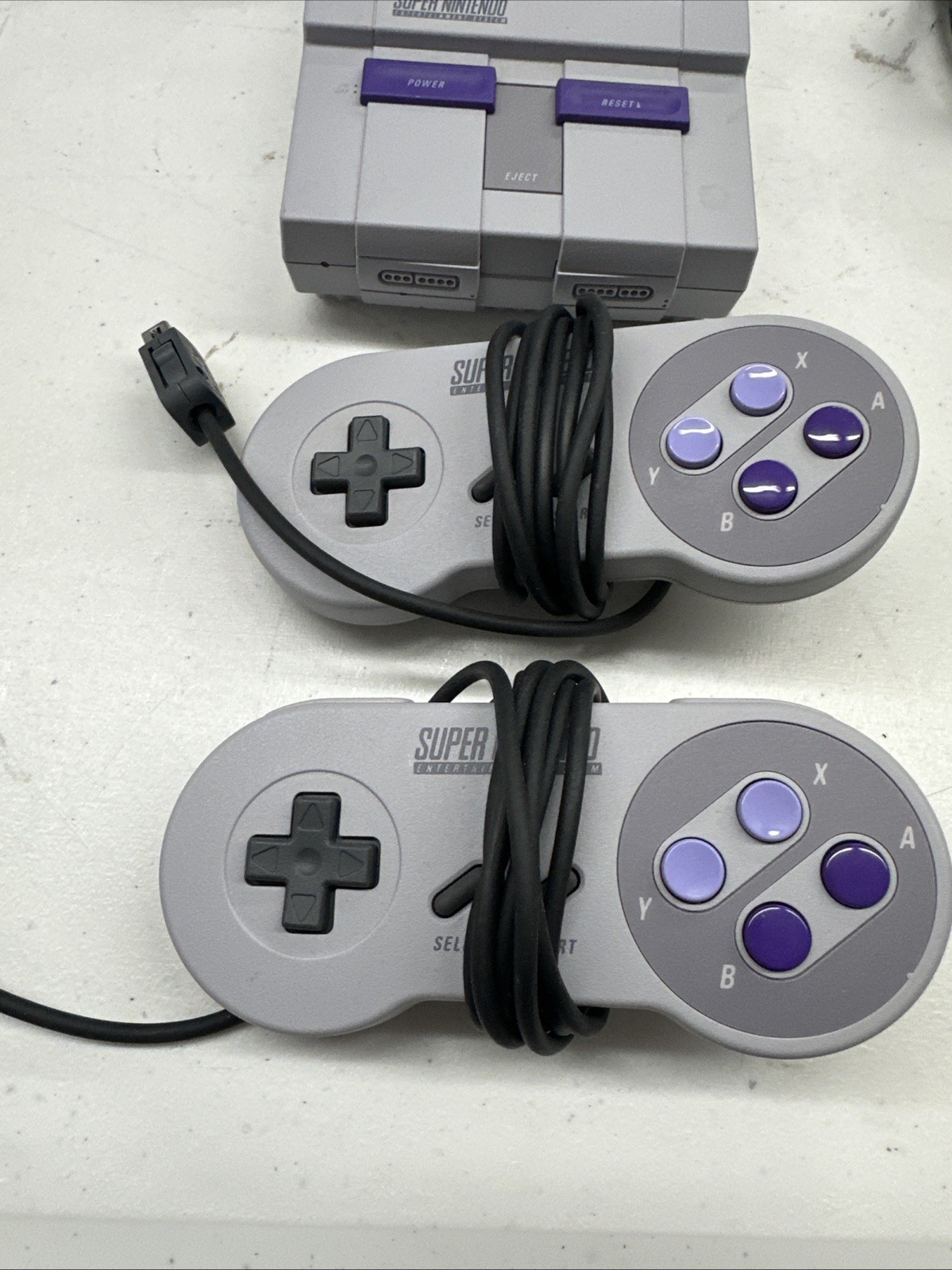 NINTENDO SUPER NES CONTROL DECK CLV-201