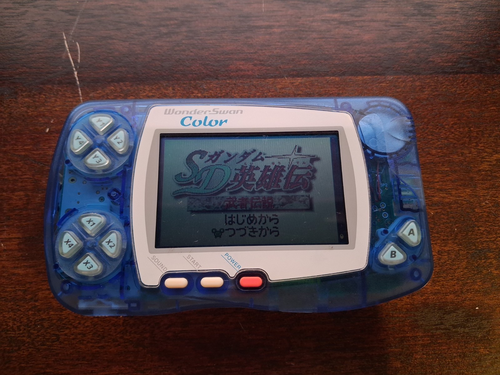 WonderSwan Color Console Crystal Blue | US Seller | Read Description