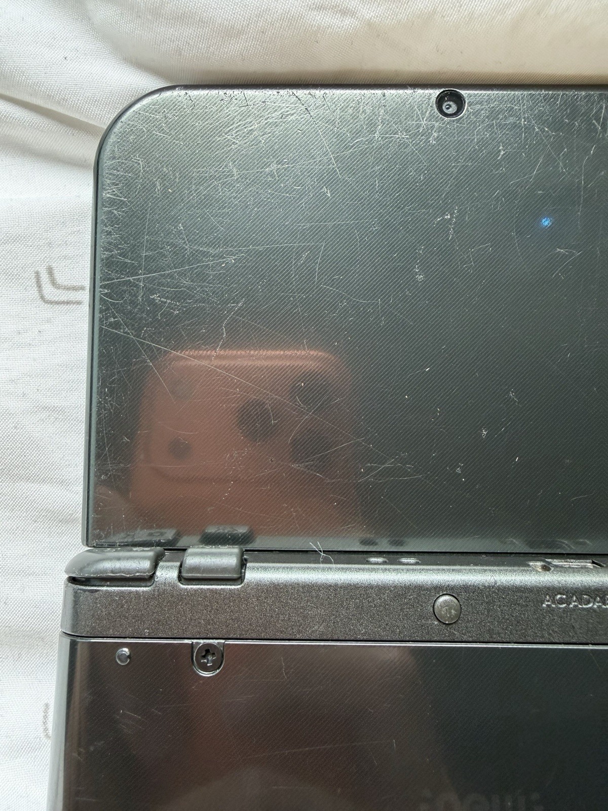 New Nintendo 3DS XL Gray Black Console Tested Great Condition R Button Sticky