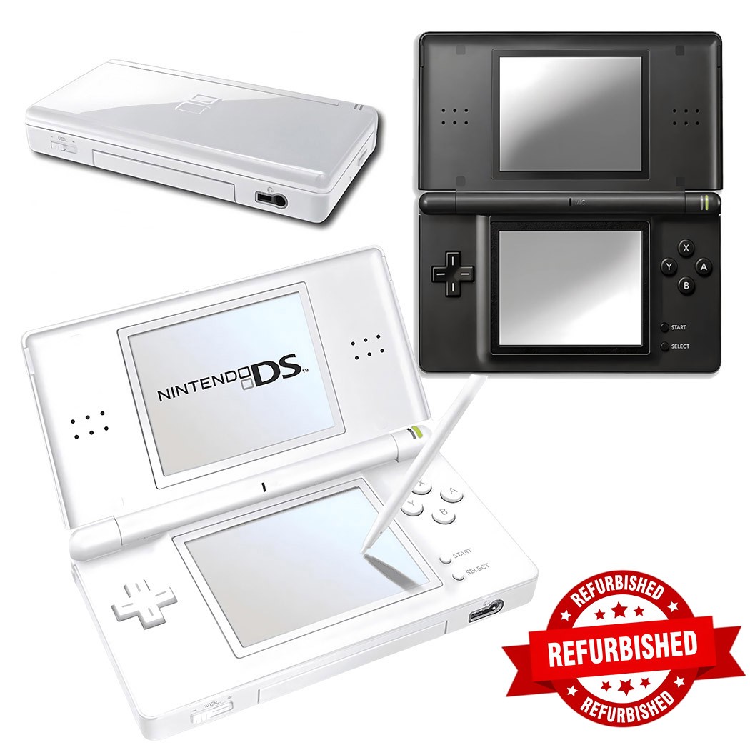 Nintendo DS Lite Console Handheld System Cleaned Tested New Case Reneweds Game