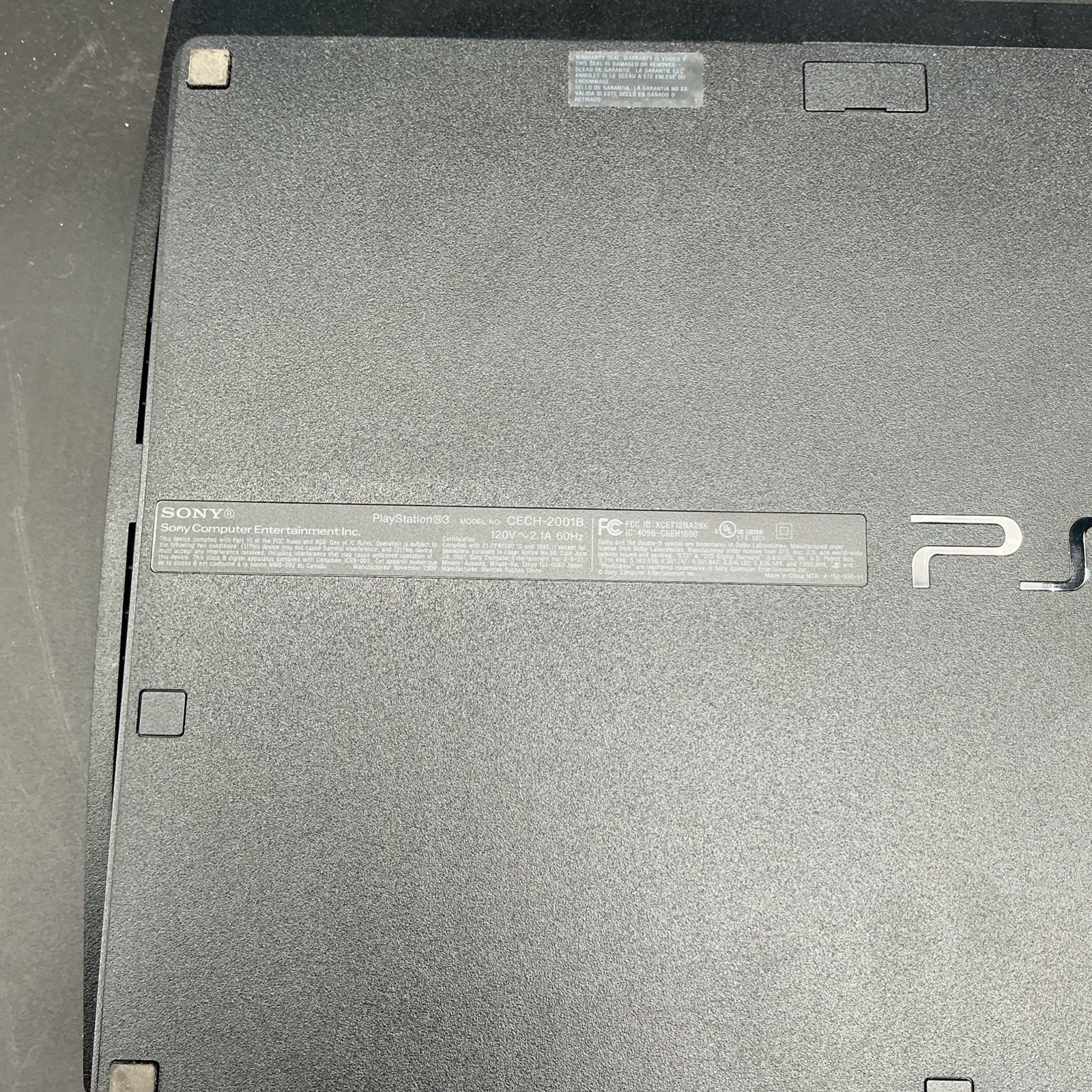 Sony PlayStation 3 PS3 Slim Console 250GB (2001B) w/Controller & Cables Working!