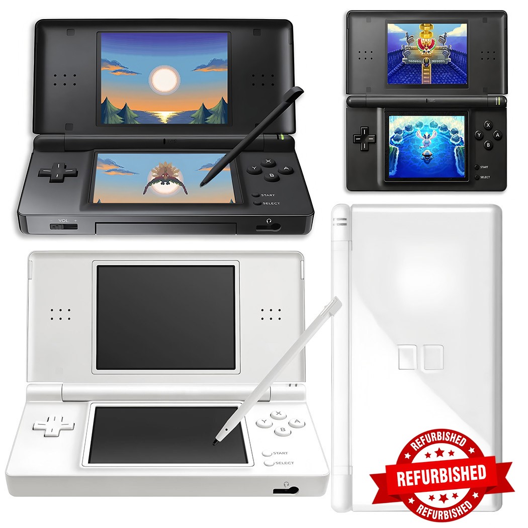 Nintendo DS Lite Console Handheld System Cleaned Tested New Case Reneweds Game