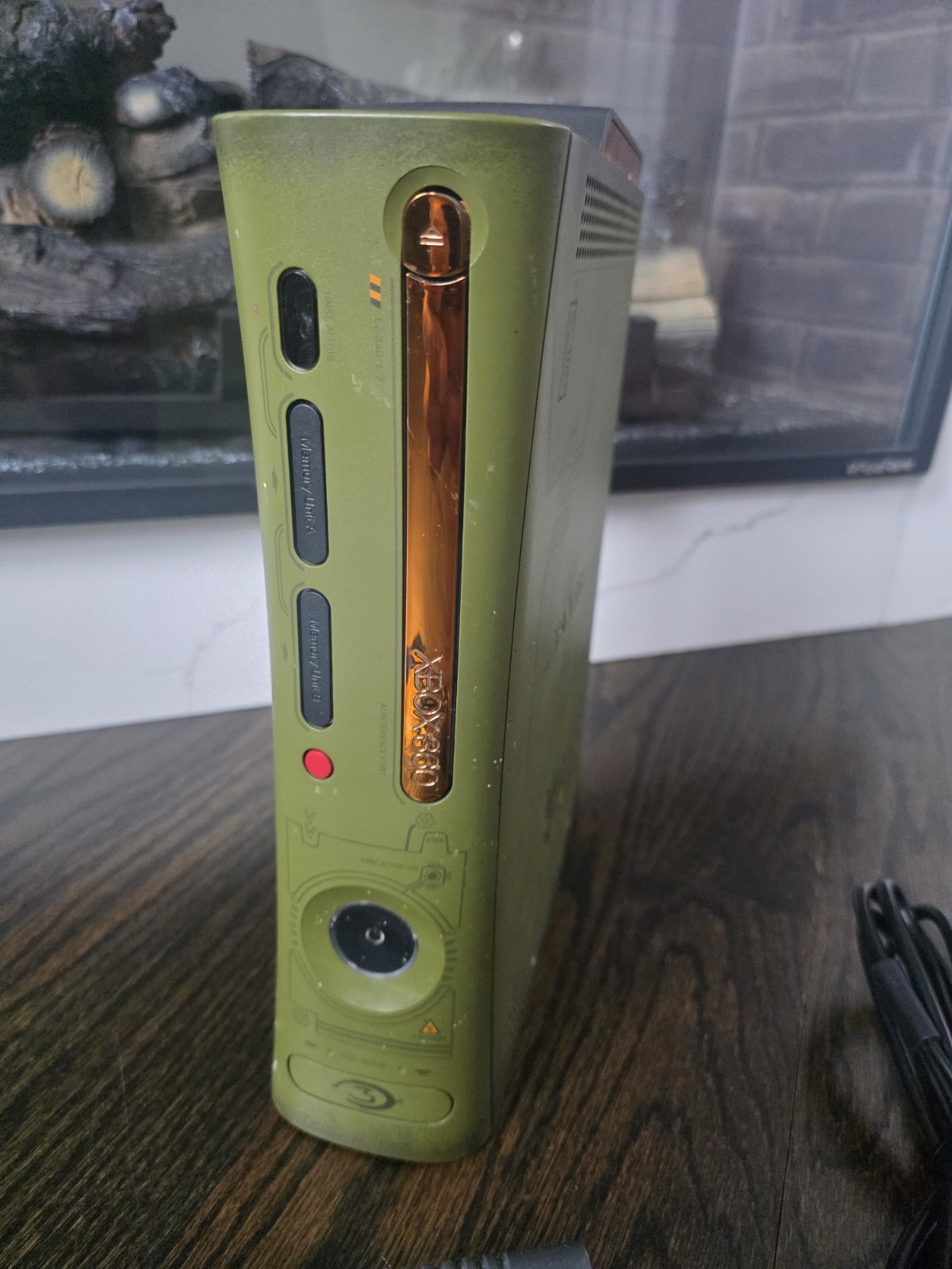 Microsoft Xbox 360 Halo 3 Special Edition Console Green/Gold Tested Working