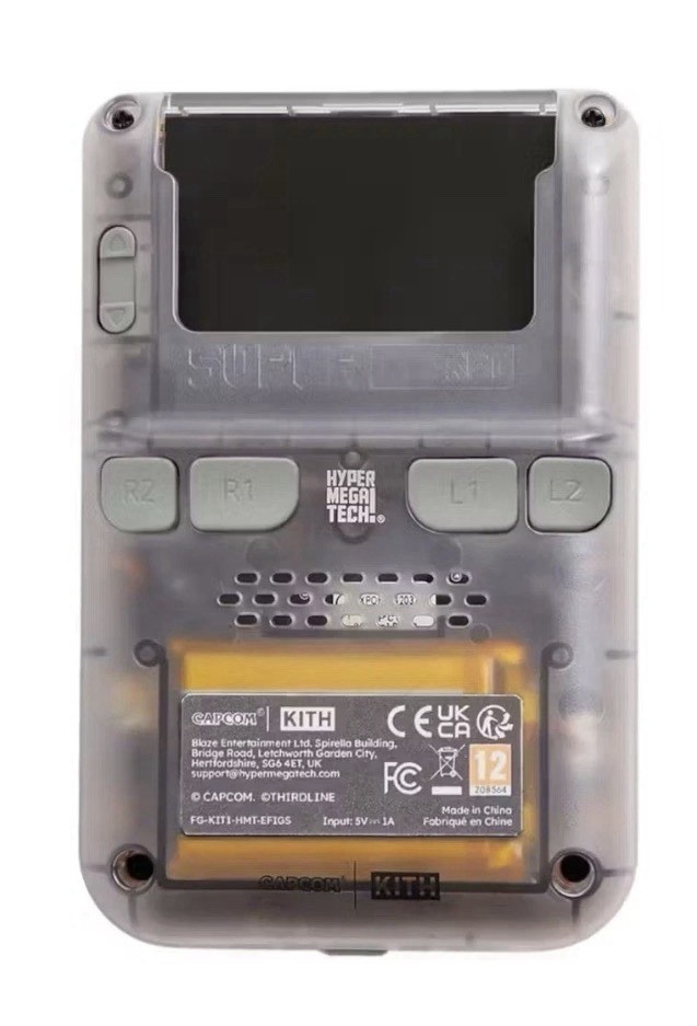 Kith x Capcom Hyper Mega Tech Super Pocket Handheld Console GameBoy