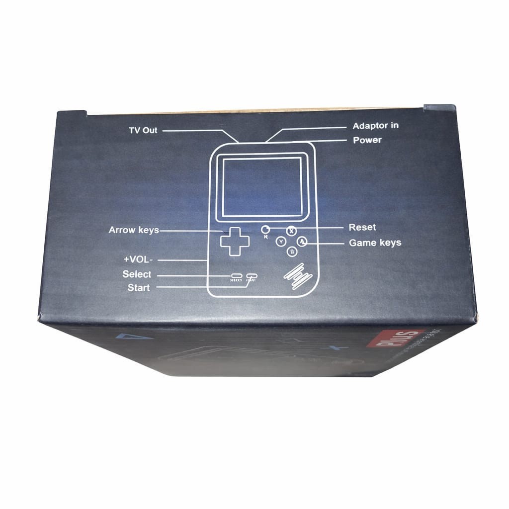 Retro Handheld Game Console 3.0in LCD Built-in Games TV Output Box Rechargeable