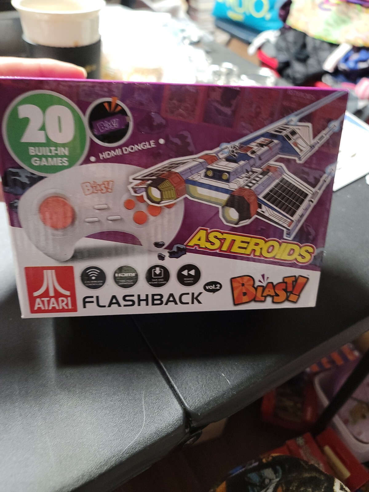Atari Flashback Blast Vol. 2 Asteroids Classic Retro Video Game Console Plug n P