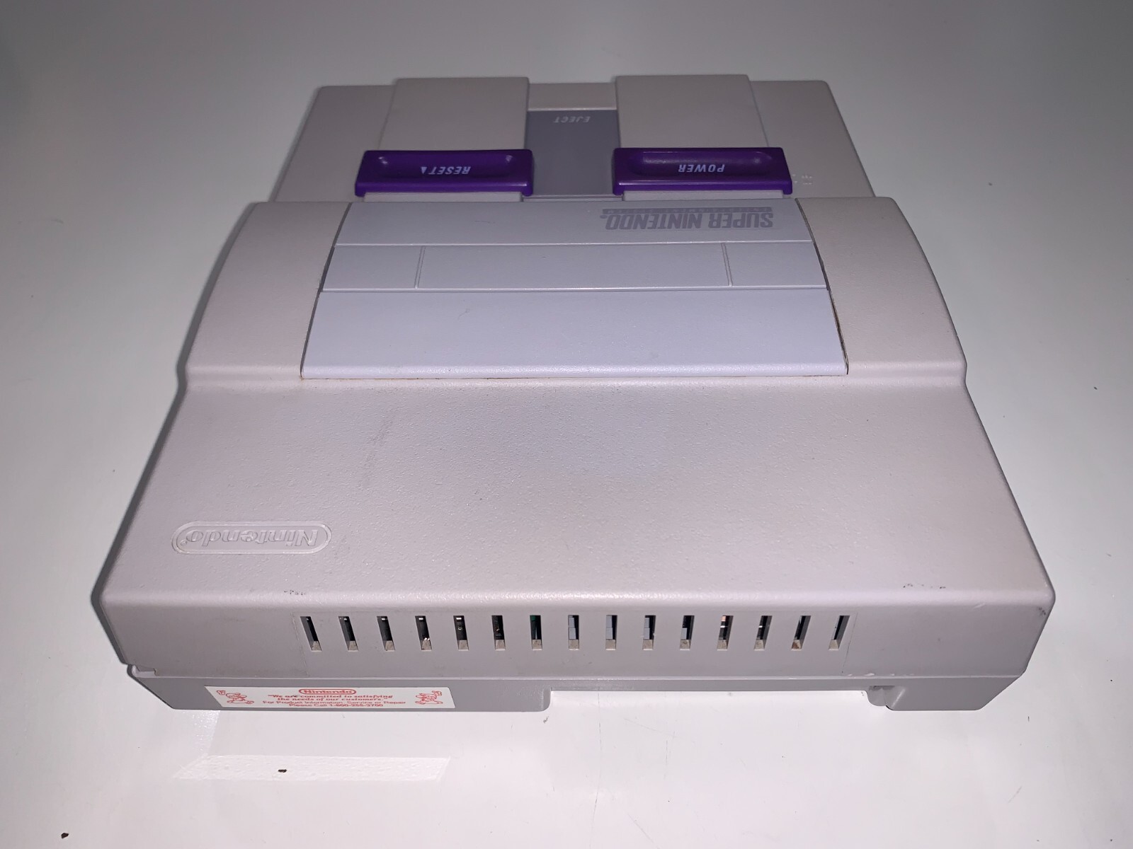 Super Nintendo Super Mario World System Console Complete in Box CIB Tested! #9