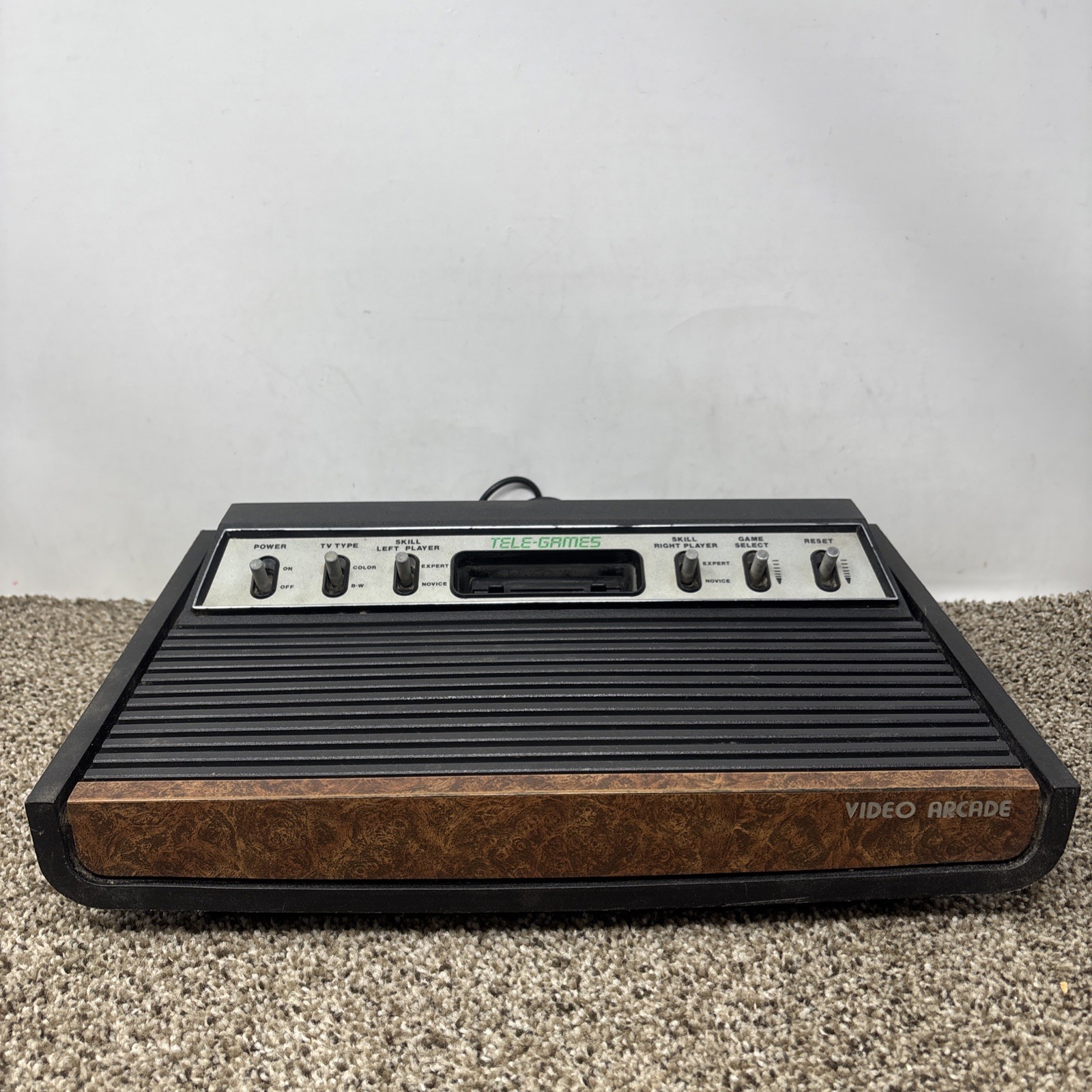 Atari CX2600 ‘Heavy Sixer’ Six Switch Console SEARS Sunnyvale RARE 2600 WORKING