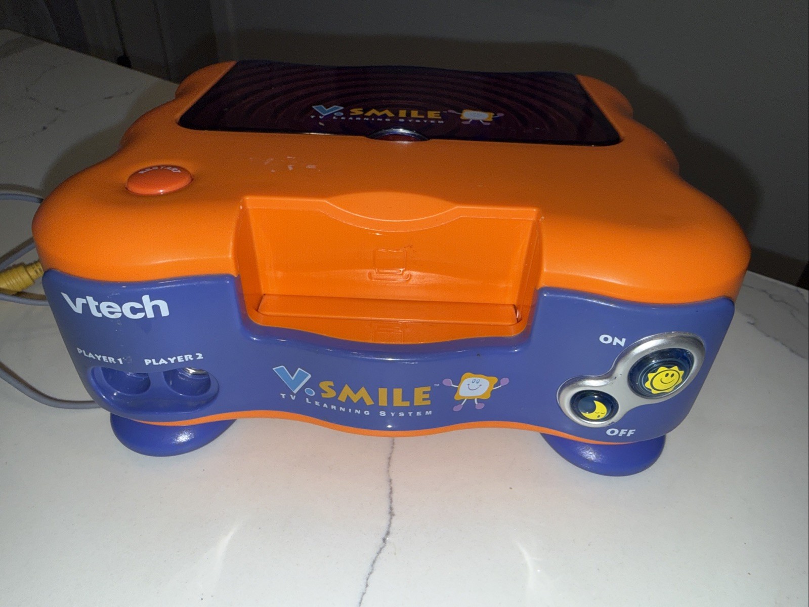 VTech V.Smile TV Learning System Console – Untested – No Power Cable