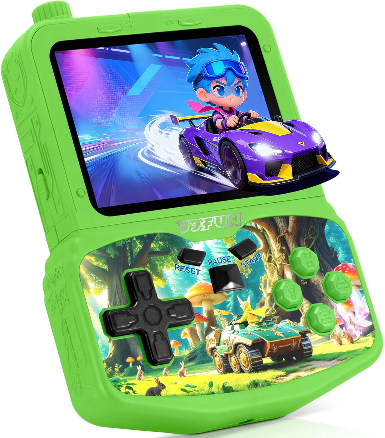 Retro Handheld Game Console for Kids, Built-In 220 Classic Games, 3.5» IPS HD S