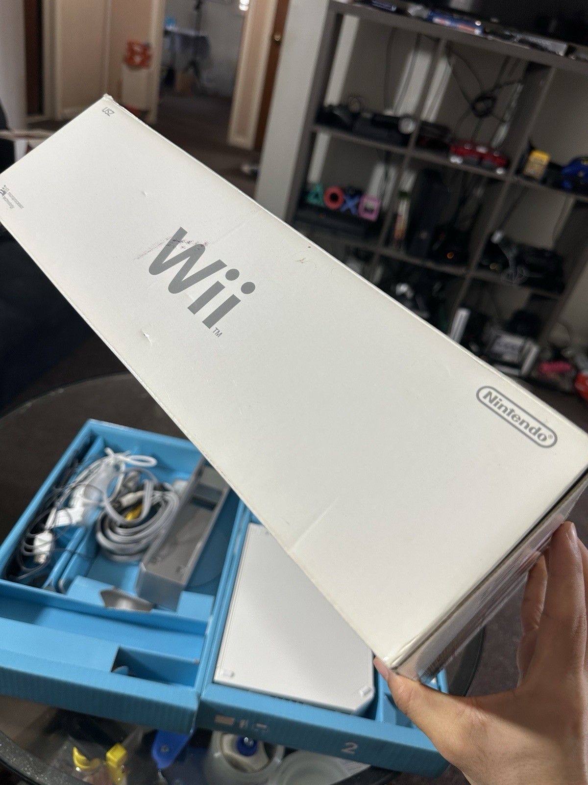 Nintendo Wii Console Complete in Box – Controller Nunchuck Power Chords Tested