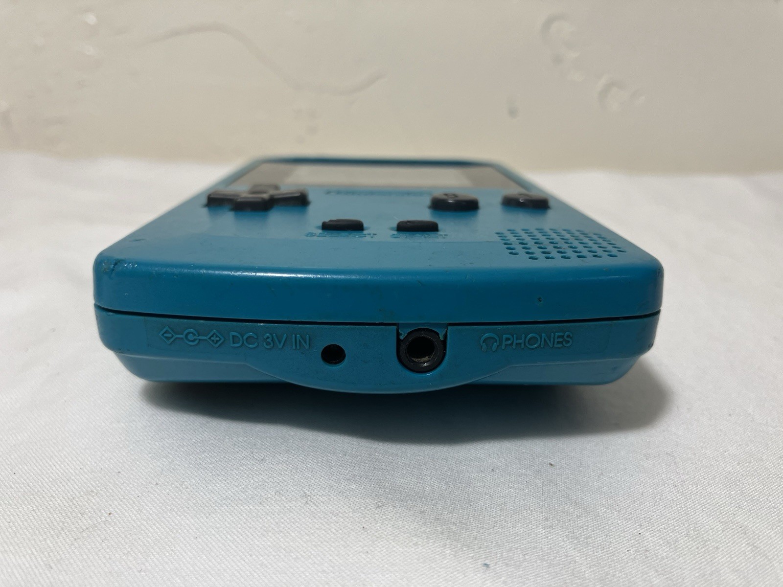 Nintendo Game Boy Color Teal Console W 2 Games Super Mario Land 2 & Terminator 2