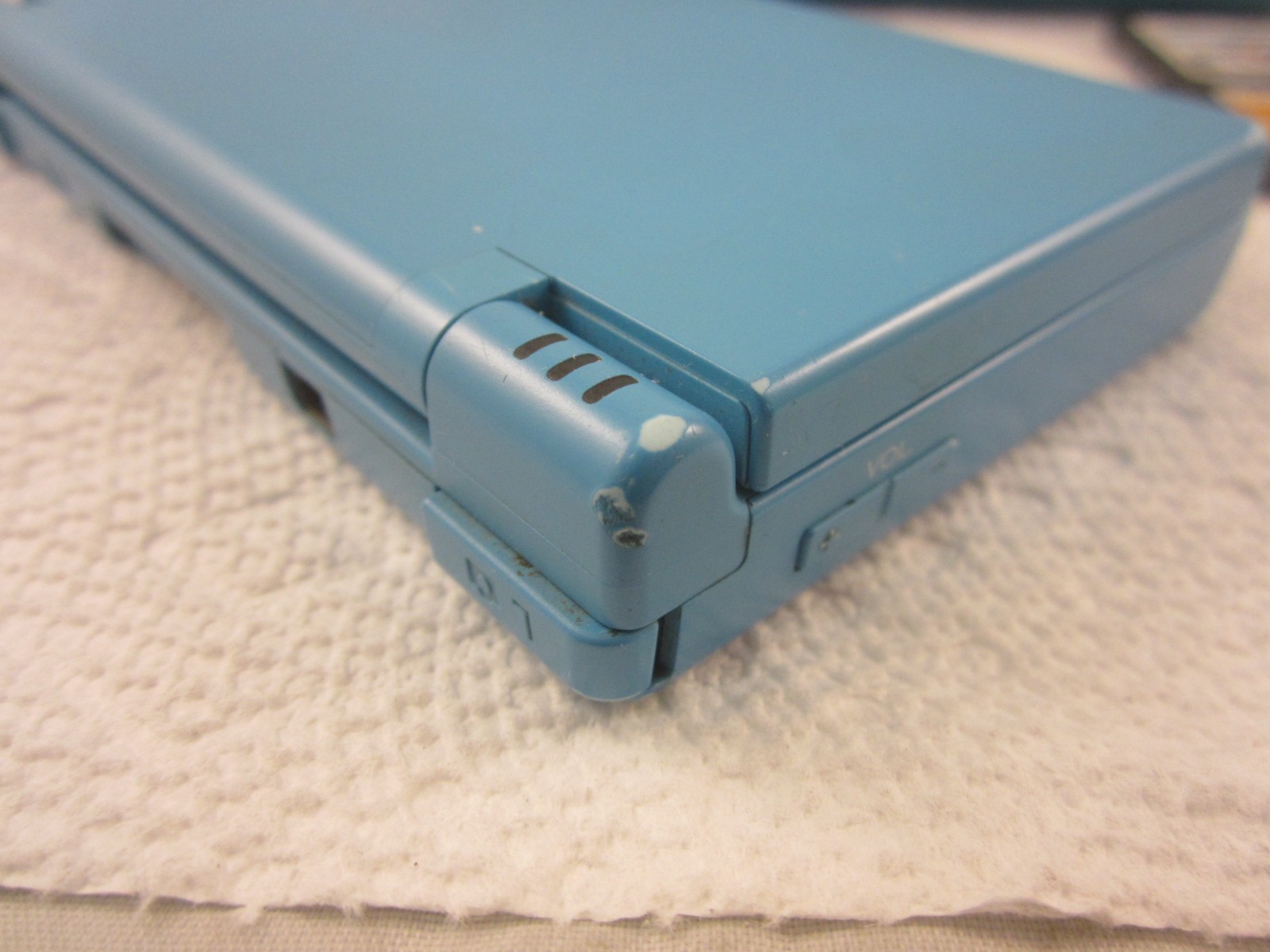 Nintendo DSi Blue Console Bundle 6 Games Storage Case Stylus Tested Charger