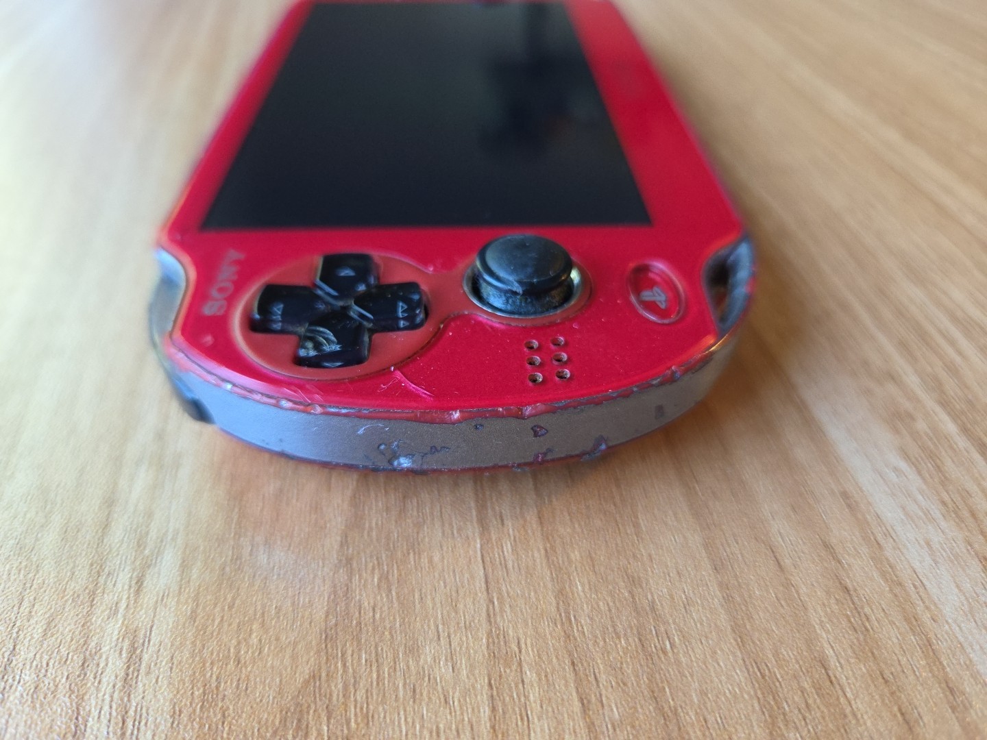 PS Vita Cosmic Red PCH 1000 ZA03 Console Charger Box Playstation PSV [BOX]