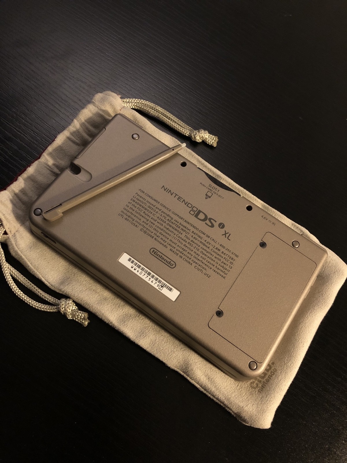 Nintendo DSi XL Bronze Handheld System w/Chargers + Bonus – Clean – Free Ship
