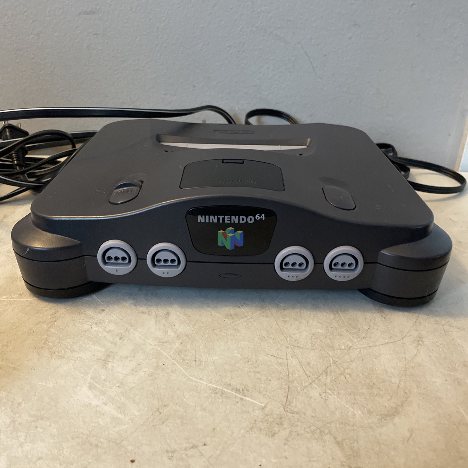 Nintendo 64 Console Bundle | Original W/ Ice Blue & Atomic Purple Controllers