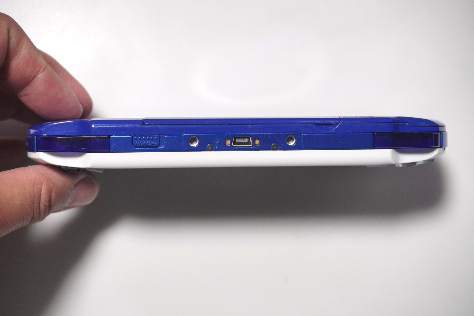 PSP-3000 White/Blue Japan PlayStation Portable console US Seller