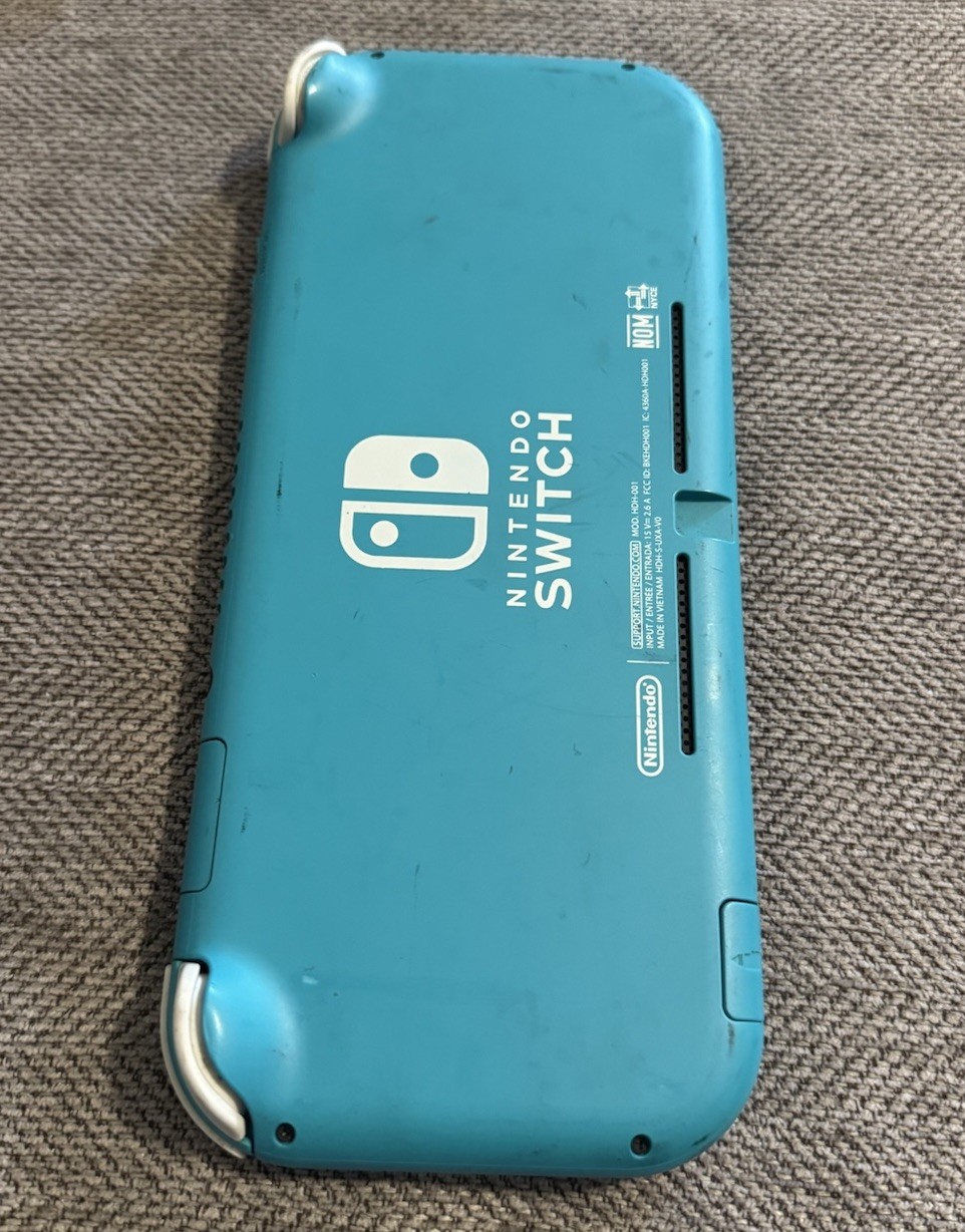 Custom Nintendo Switch Lite Bundle – Turquoise Blue / 256 GB SD / Region Free