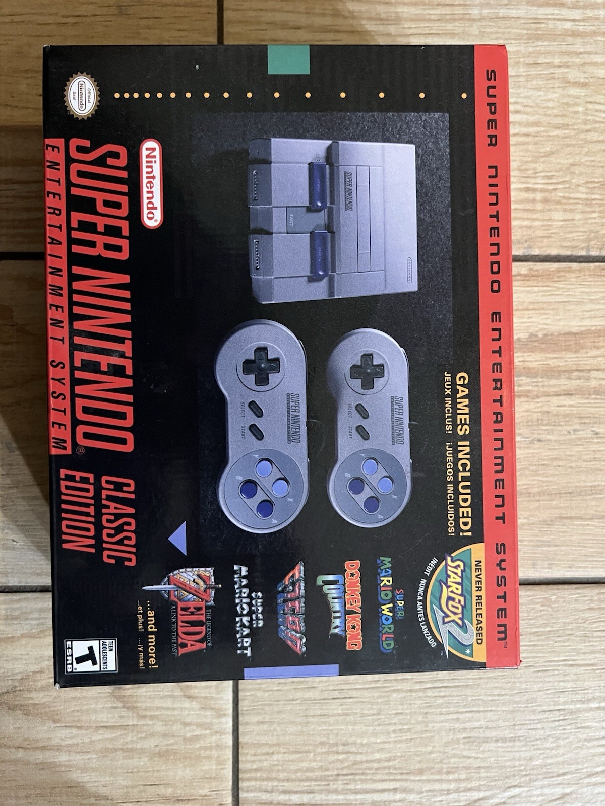 Nintendo Classic Mini SNES 512MB Game Console – Gray