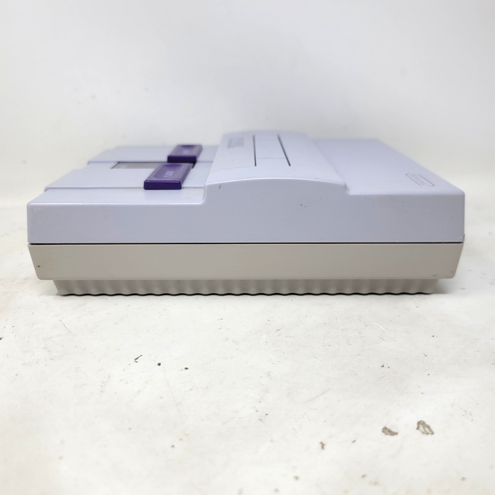 Super Nintendo SNES Console Gray W/ 1 OEM Controllers & Cords Tested Working