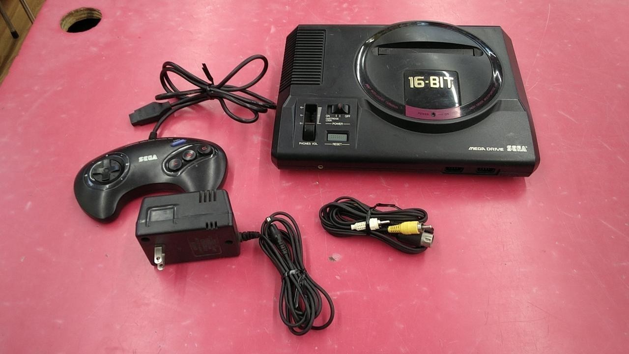 SEGA Mega Drive HAA-2510 Console Controller AV Cable From Japan A1630