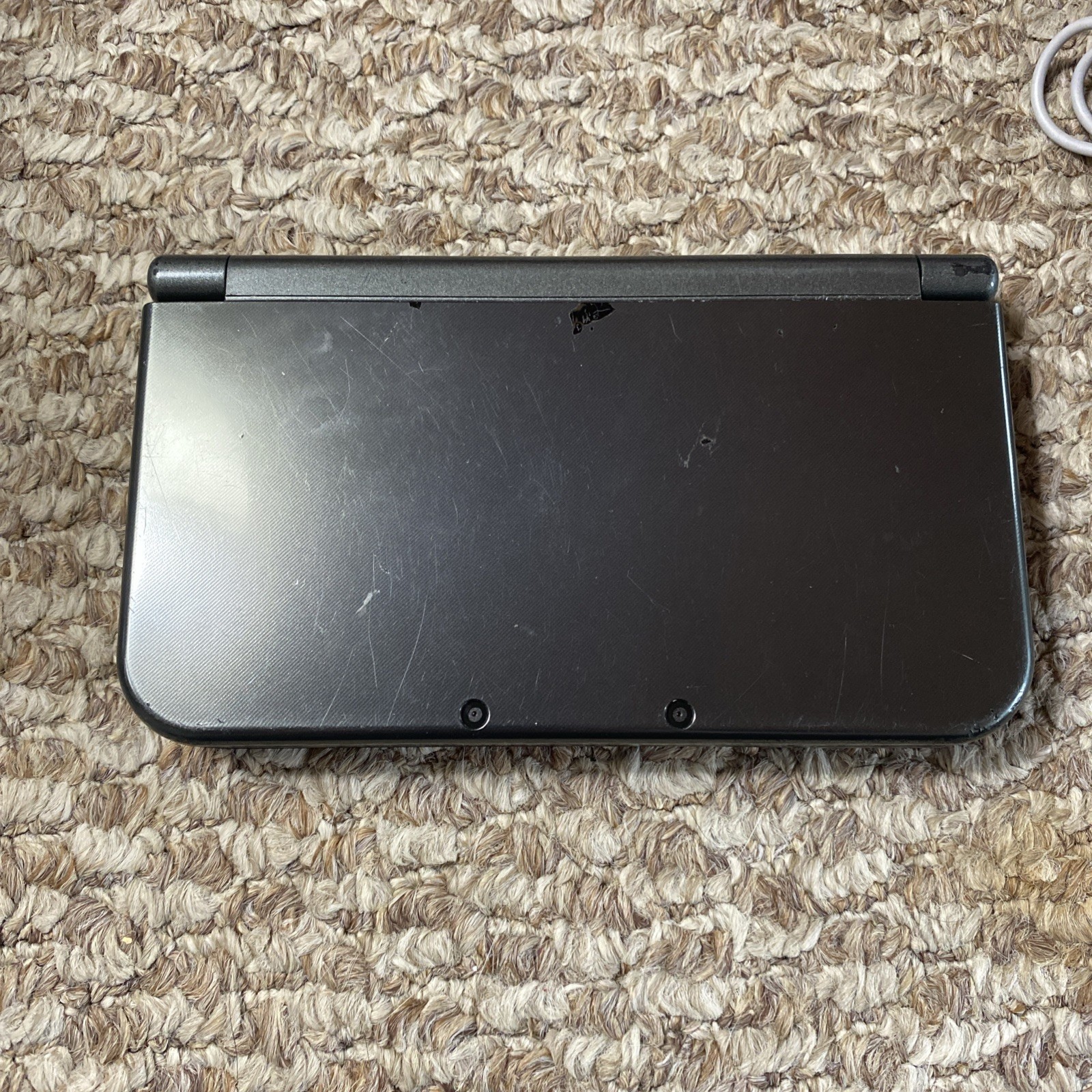 New Nintendo 3DS XL Metallic Black USA Top IPS With Charger And Stylus