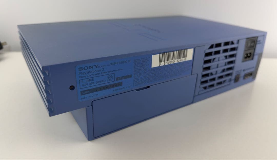 PS2 SCPH 39000 TB Toys R Us Blue console PlayStation 2 SONY Tasted From Japan