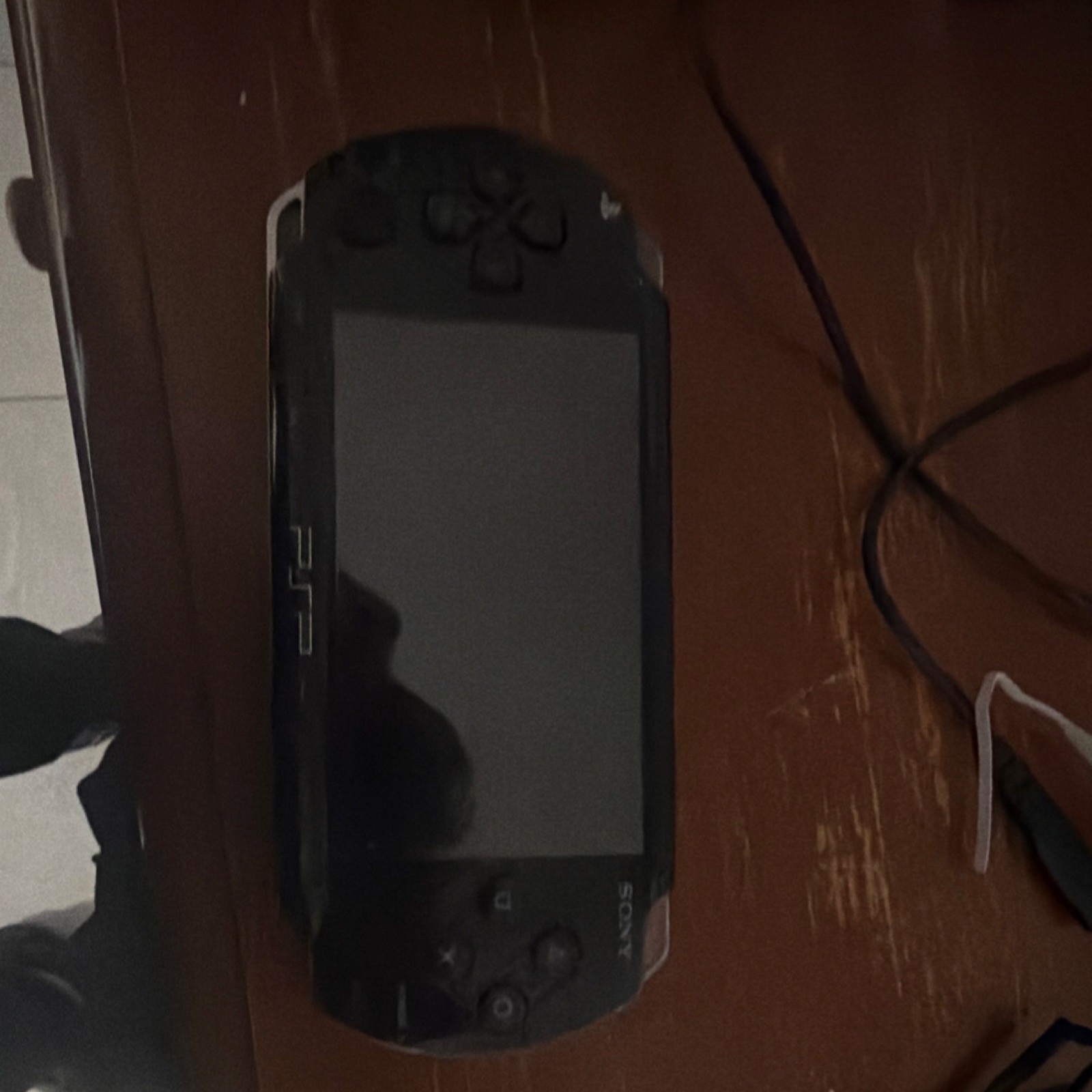 Sony PSP Handheld Console Black Wi-Fi MP3 Playback Headphone Jack