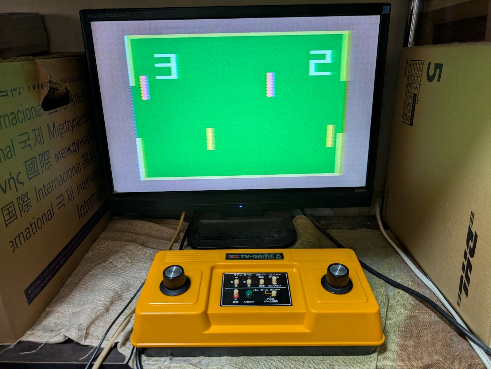 Nintendo Color TV Game 6 Console CTG-6V Japan Box Manual