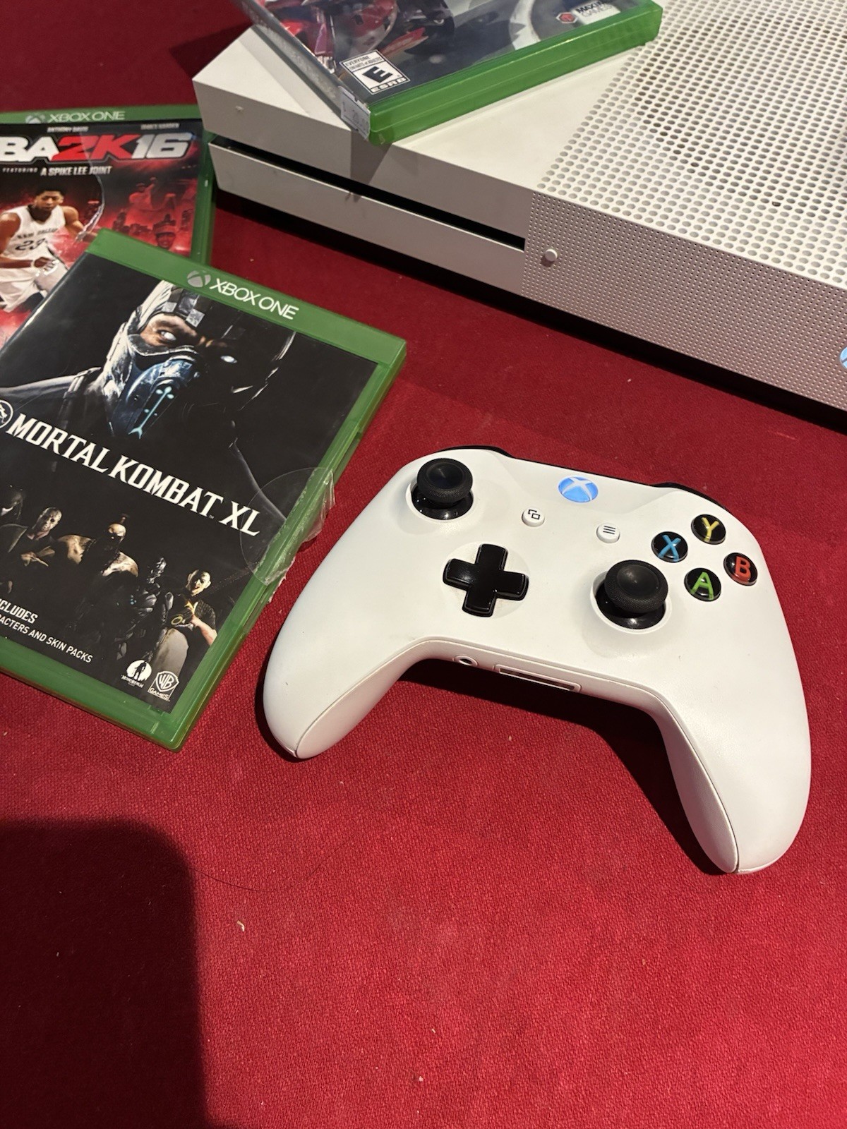 Microsoft Xbox One S Bundle 500GB Game Console – White