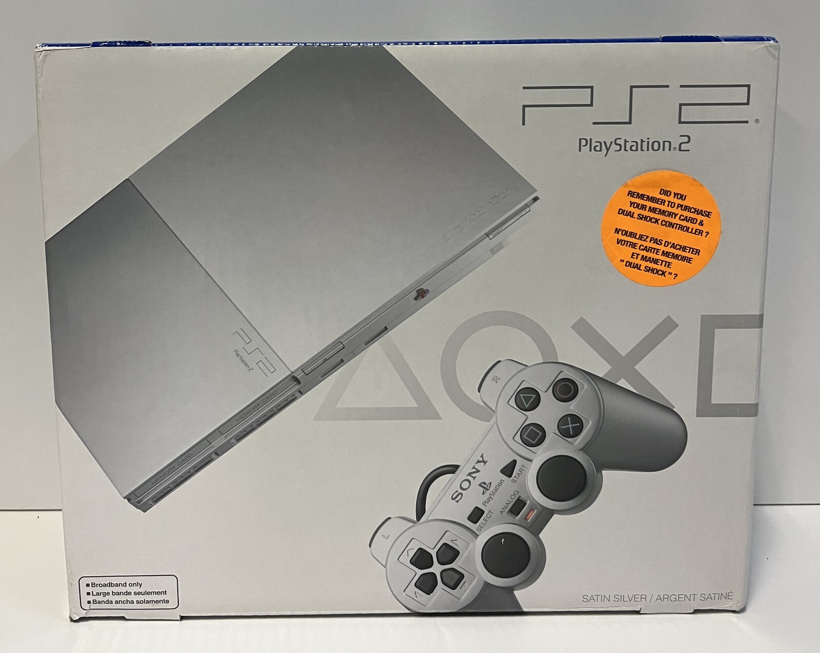 SONY PLAYSTATION 2 CONSOLE SCPH-90001 SS CB NEW NTSC USA FACTORY SEALED