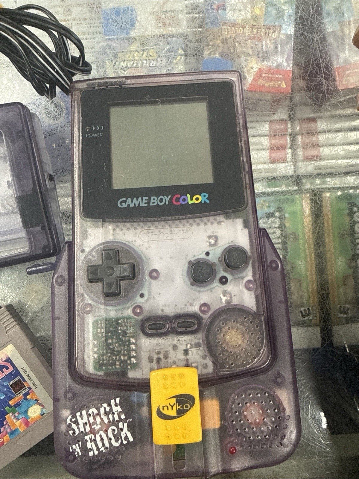 Nintendo Game Boy Color Handheld System – Atomic Purple Bundle