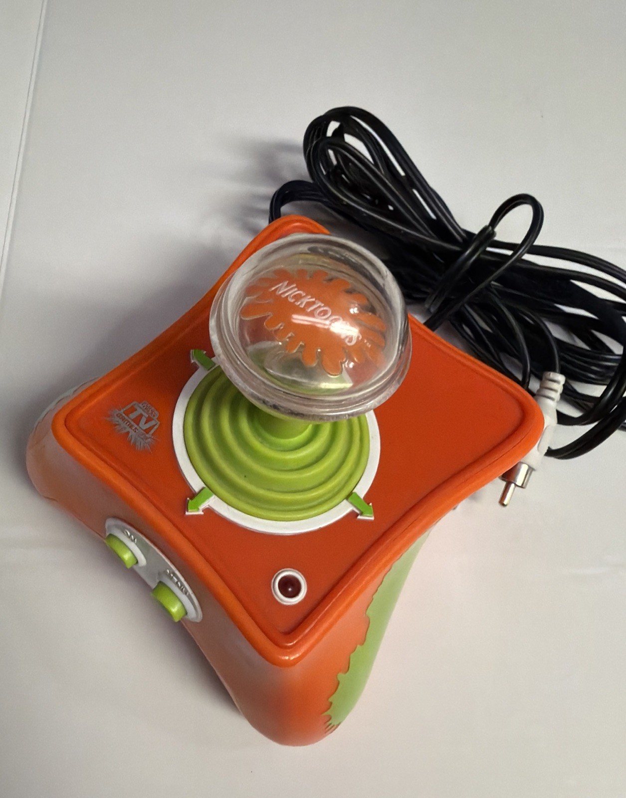 Jakks Pacific Nicktoons Plug & Play TV Games Controller Orange Slime 2004