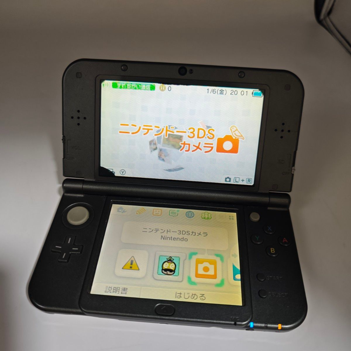 Nintendo New 3DS LL XL Black Handheld Console Japan Region NTSC-J 0214