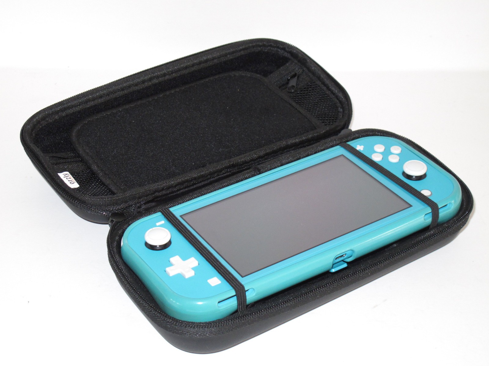 Nintendo Switch Lite Turquoise Handheld Console Bundle MINT w/ Game & Charger!