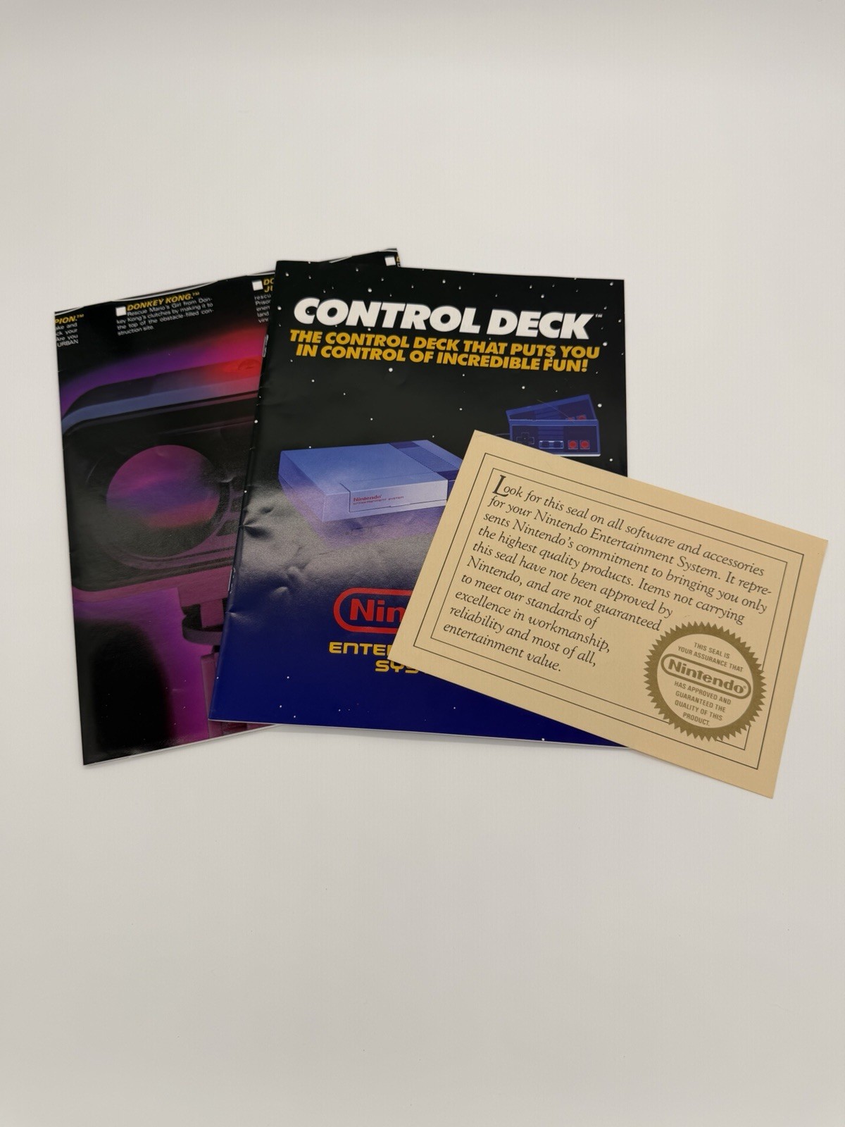 Nintendo Entertainment System NES Control Deck Complete in Box 1987 OEM Console