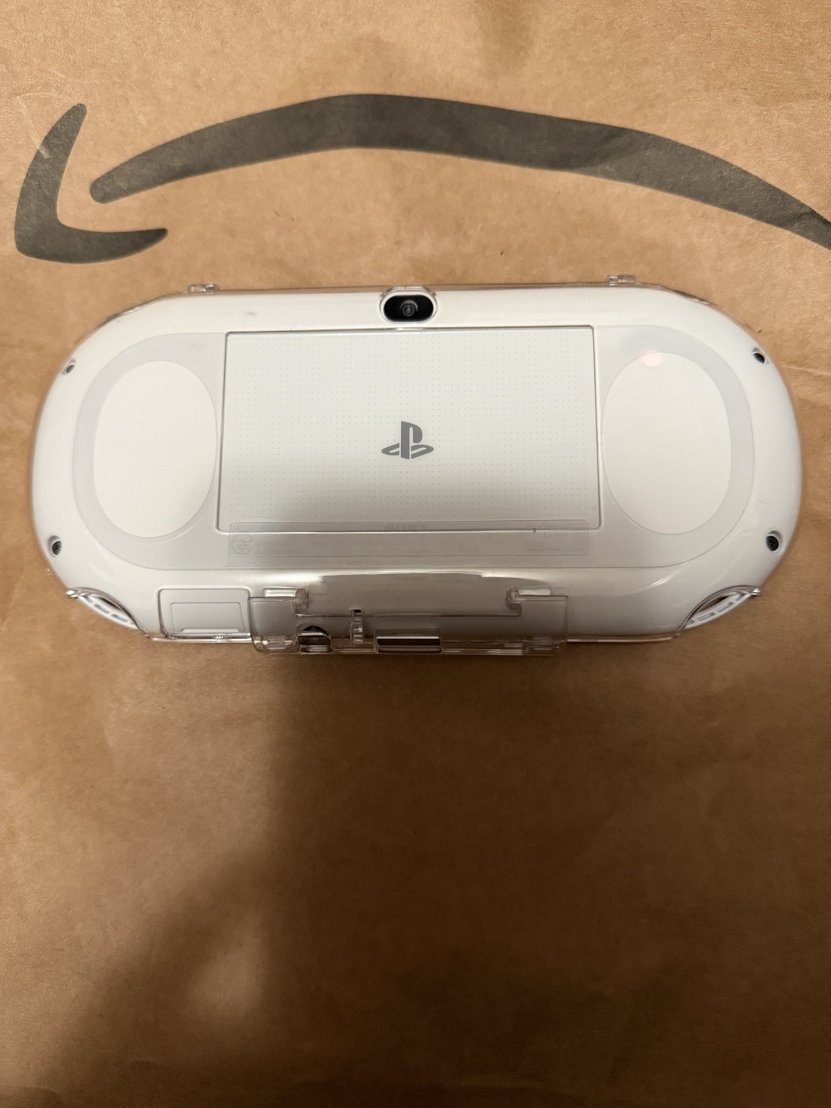 PS Vita PCH-2000 Slim Black and White with Charger Tested Working