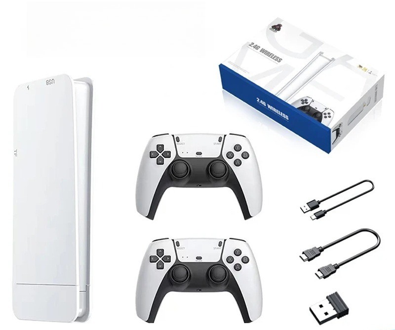 M15 4K HD Home Game Console – Wireless PS-Style Controller & HDMI Output