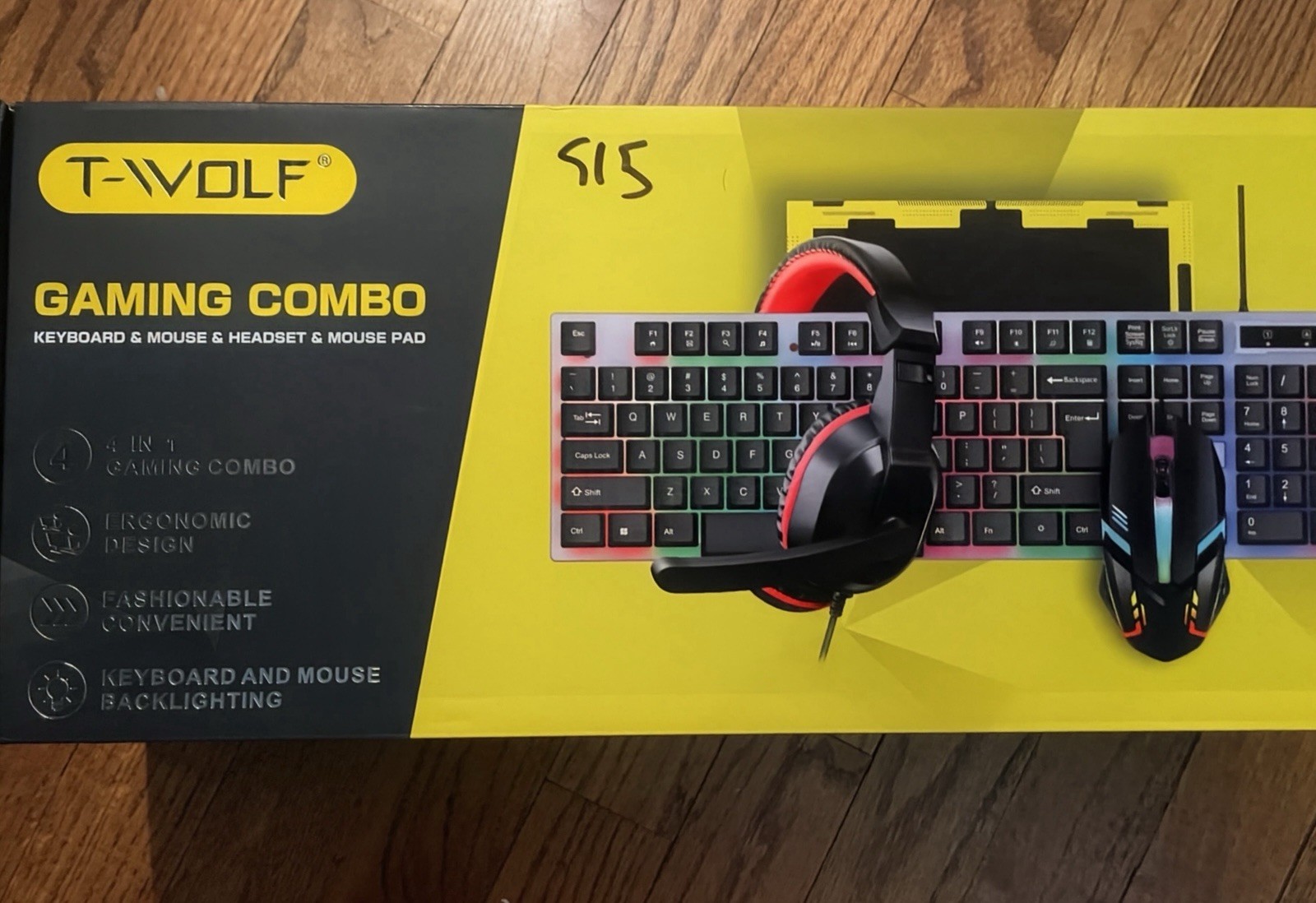 Brand New T-Wolf 4 In 1 Gaming Combo System