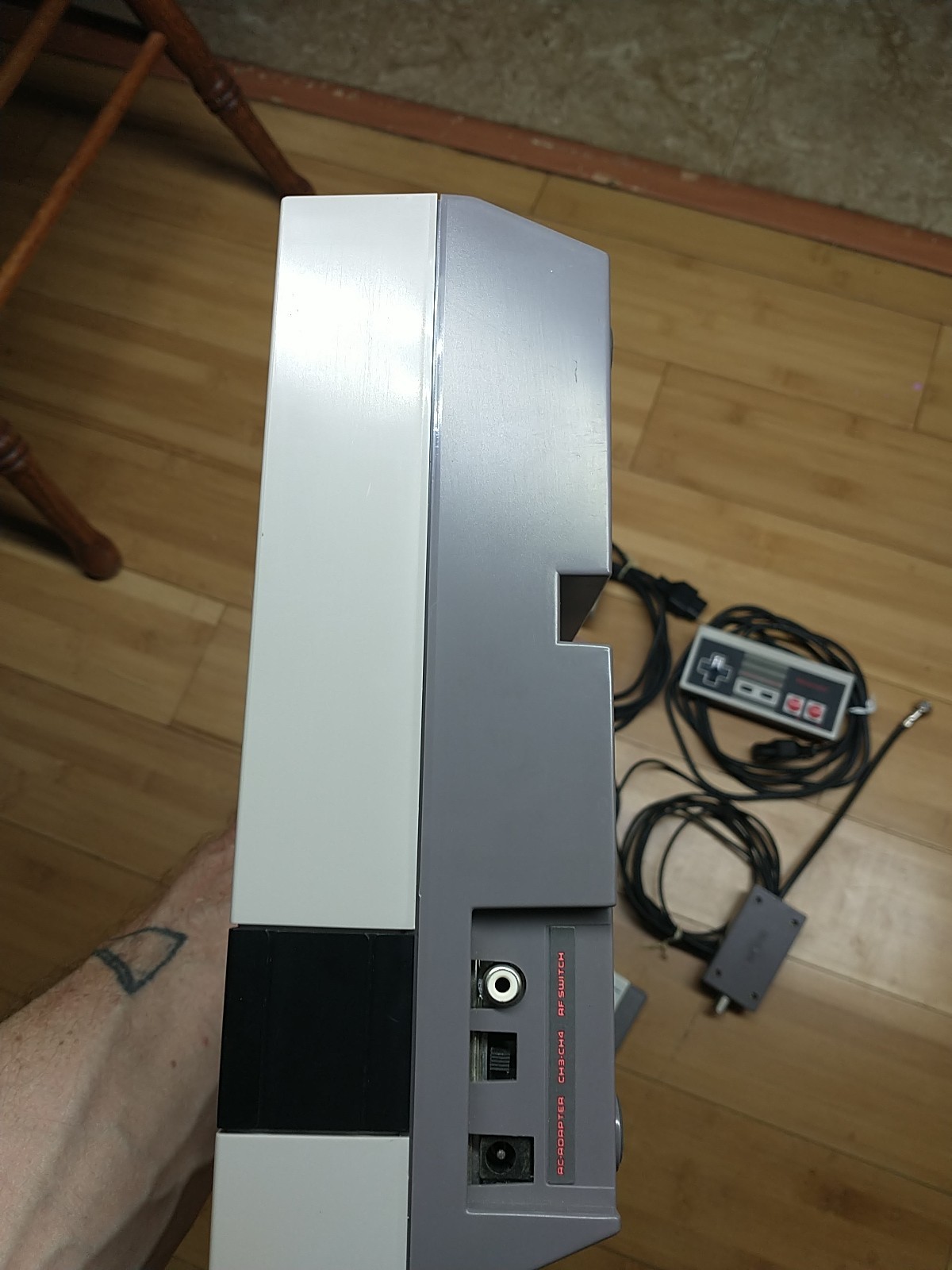 Nintendo NES Console With Game TESTED & WORKING! Read Description Please