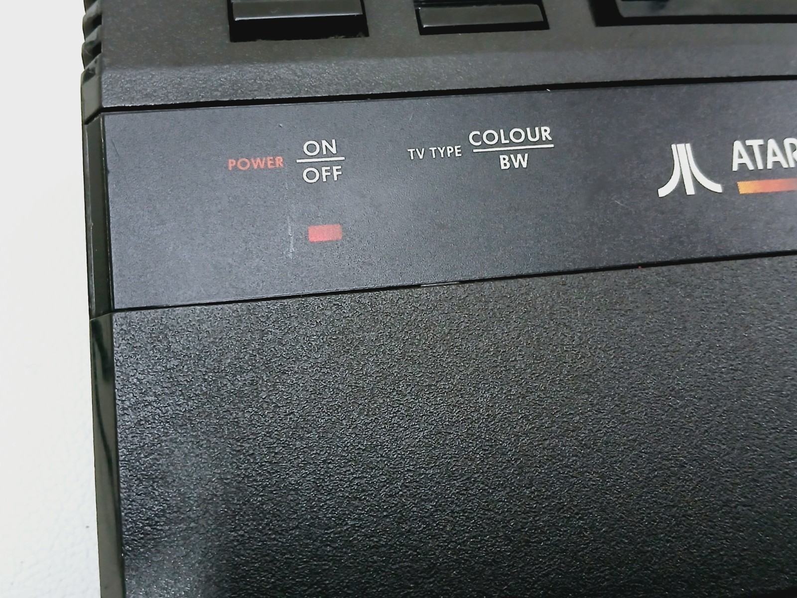 Atari Junior Jr 2600 Vader Black Strip Console with 6 Games. Read Description